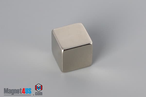 1/2" x 1/2" x 1/2" N40 Neodymium Block Magnet - photo 2