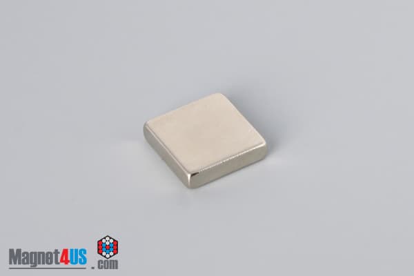 1/2" x 1/2" x 1/8" N40 Neodymium Block Magnet - photo 2