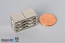1/2" x 1/2" x 1/8" N40 Neodymium Block Magnet - photo 5