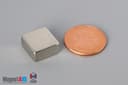 1/2" x 1/2" x 1/4" N40 Neodymium Block Magnet - photo 1
