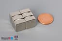 1/2" x 1/2" x 1/4" N40 Neodymium Block Magnet - photo 5