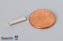 1/2" x 1/8" x 1/16" N40 Neodymium Block Magnet - photo 1