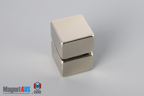 3/4" x 3/4" x 1/2" N45 Neodymium Block Magnet - photo 4