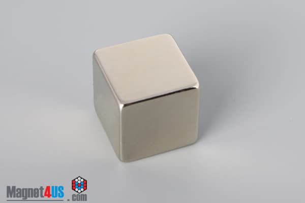 3/4" x 3/4" x 3/4" N40 Neodymium Block Magnet - photo 2