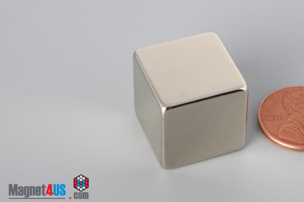 3/4" x 3/4" x 3/4" N40 Neodymium Block Magnet - photo 3