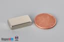 3/4" x 3/8" x 3/16" N45 Neodymium Block Magnet - photo 1