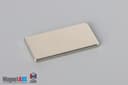 1" x 1/2" x 1/16" N40 Neodymium Block Magnet - photo 2