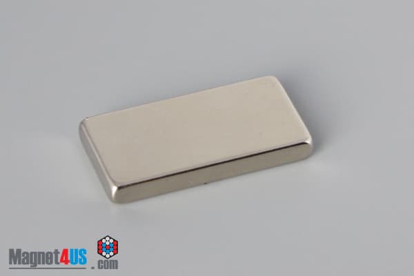 1" x 1/2" x 1/8" N52 Neodymium Block Magnet - photo 2
