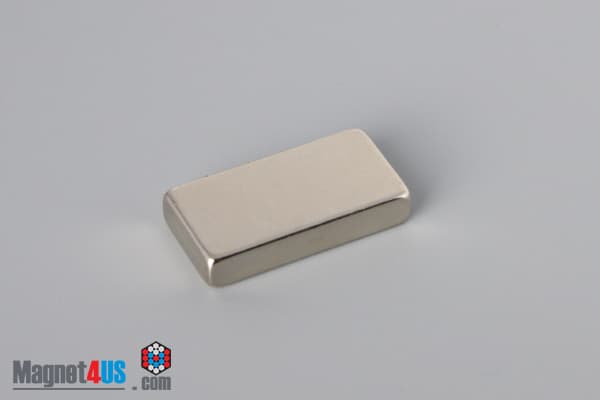 1" x 1/2" x 3/16" N40 Neodymium Block Magnet - photo 2
