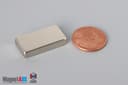 1" x 1/2" x 3/16" N40 Neodymium Block Magnet - photo 1