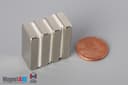 1" x 1/2" x 3/16" N40 Neodymium Block Magnet - photo 5