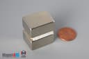 1" x 3/4" x 1/2" N45 Neodymium Block Magnet - photo 5