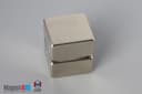 1" x 1" x 1/2" N40 Neodymium Block Magnet - photo 4