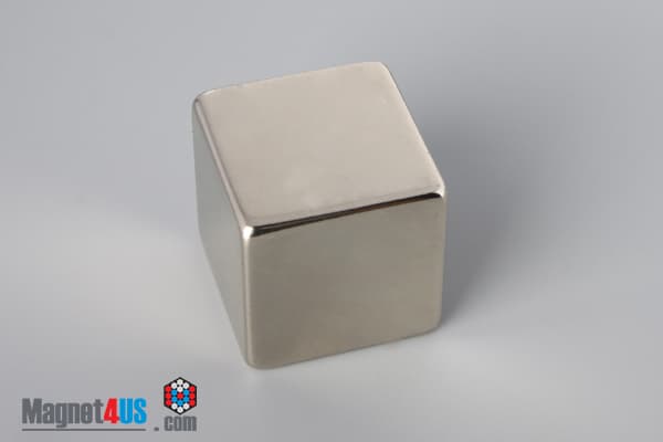 1" x 1" x 1" N52 Neodymium Block Magnet - photo 2