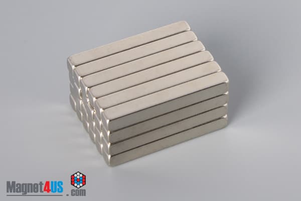 1" x 1/8" x 1/8" N45 Neodymium Block Magnet - photo 4