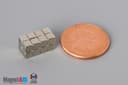 1/8" x 1/8" x 1/8" N40 Neodymium Block Magnet - photo 5