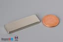 1 1/2" x 1/2" x 1/8" N45 Neodymium Block Magnet - photo 1