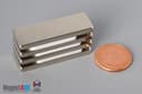 1 1/2" x 1/2" x 1/8" N45 Neodymium Block Magnet - photo 5