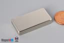 1 1/2" x 3/4" x 1/4" N45 Neodymium Block Magnet - photo 3