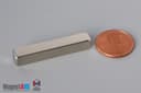 1 1/2" x 1/4" x 1/4" N45 Neodymium Block Magnet - photo 1
