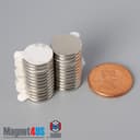 1/2" dia. x 1/16" N N42 3M Adhesive Disc Magnet - photo 18