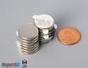 5/8" dia. x 1/16" N N42 3M Adhesive Disc Magnet - photo 6