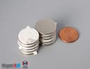 3/4" dia. x 1/16" N N42 3M Adhesive Disc Magnet - photo 6
