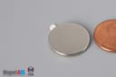 3/4" dia. x 1/16" N N42 3M Adhesive Disc Magnet - photo 9