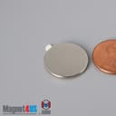 3/4" dia. x 1/16" N N42 3M Adhesive Disc Magnet - photo 15