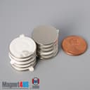 3/4" dia. x 1/16" N N42 3M Adhesive Disc Magnet - photo 18