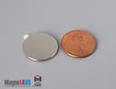 3/4" dia. x 1/16" N N42 3M Adhesive Disc Magnet - photo 20