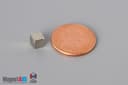 3/16" x 3/16" x 3/16" N40 Neodymium Block Magnet - photo 1
