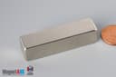 2" x 1/2" x 1/2" N45 Neodymium Block Magnet - photo 3