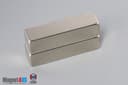 2" x 1/2" x 1/2" N45 Neodymium Block Magnet - photo 4