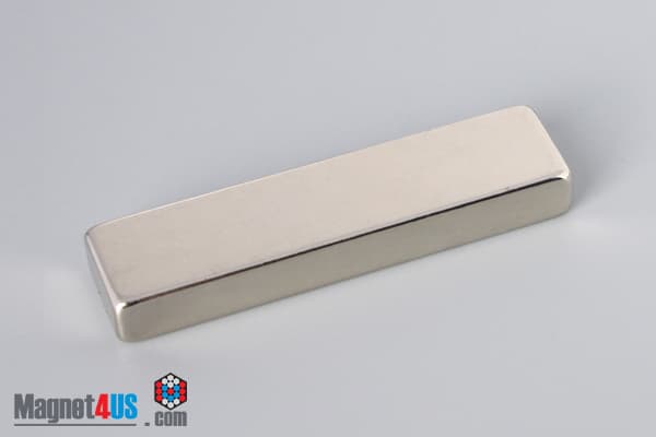 2" x 1/2" x 1/4" N40 Neodymium Block Magnet - photo 2