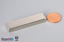 2" x 1/2" x 1/4" N40 Neodymium Block Magnet - photo 1
