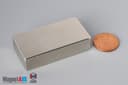 2" x 1" x 1/2" N40 Neodymium Block Magnet - photo 1