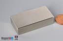 2" x 1" x 1/2" N40 Neodymium Block Magnet - photo 3