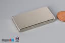 2" x 1" x 1/4" N45 Neodymium Block Magnet - photo 3