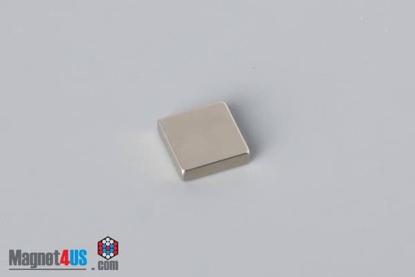1/4" x 1/4" x 1/16" N40 Neodymium Block Magnet - photo 2