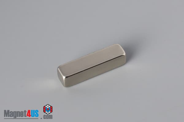 1/4" x 1/4" x 1" N45 Neodymium Block Magnet - photo 2