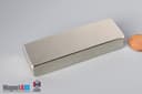 3" x 1" x 1/2" N45 Neodymium Block Magnet - photo 3
