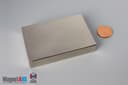 3" x 2" x 1/2" N52 Neodymium Block Magnet - photo 1
