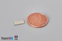3/8" x 3/16" x 1/32" N40 Neodymium Block Magnet - photo 1