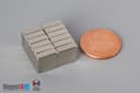 3/8" x 3/8" x 1/8" N40 Neodymium Block Magnet - photo 5