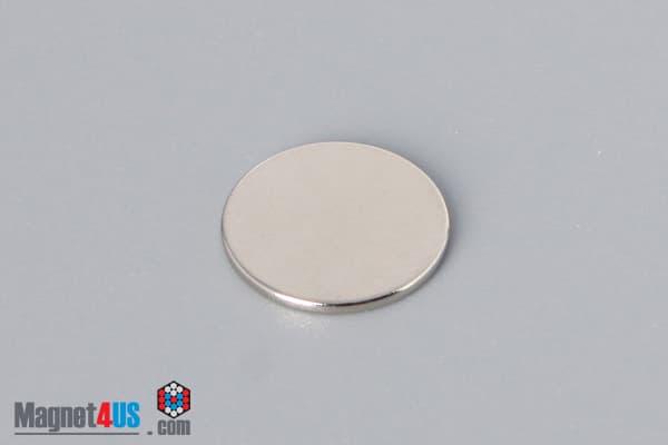 7/16" dia. x 1/32" N52 Neodymium Disc Magnet - photo 2