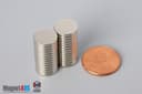 7/16" dia. x 1/16" N52 Neodymium Disc Magnet - photo 5