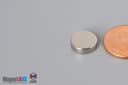 7/16" dia. x 1/8" N52 Neodymium Disc Magnet - photo 3