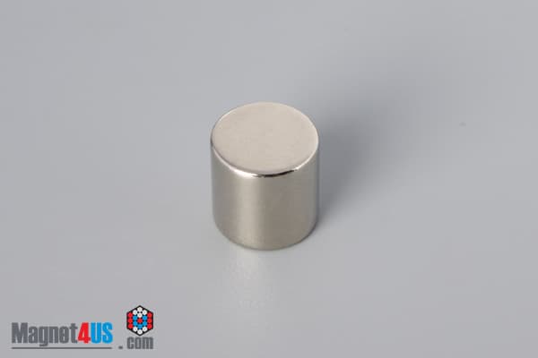 1/2" dia. x 1/2" N45 Neodymium Cylinder Magnet - photo 2