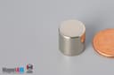1/2" dia. x 1/2" N45 Neodymium Cylinder Magnet - photo 3